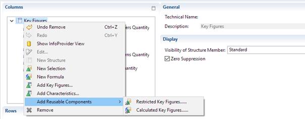 Comparison of SAP BEx Query Designer and eclipse BW Modeling Query ...