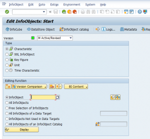 How To Change/create InfoObjects With RSD1 As Of BW 7.5 SP4 On HANA ...