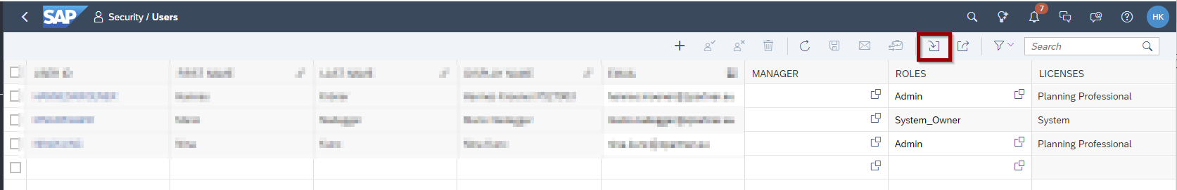 Road to Seamless Planning :: SAC Migration :: 2 :: Setup security settings